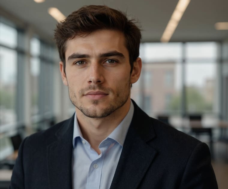 Everyday Photo → Executive Professional Headshot